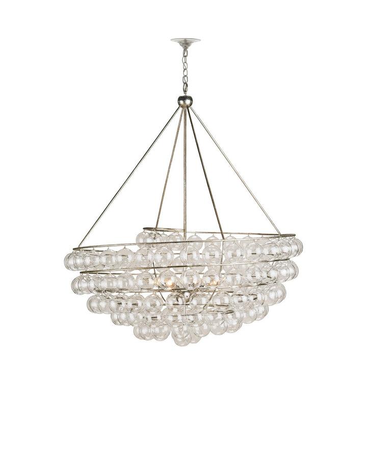 Stratosphere Silver Chandelier
