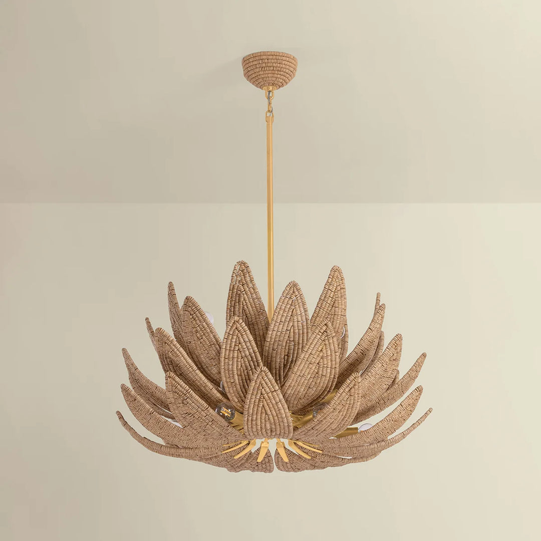 Varanasi 30" Natural Chandelier