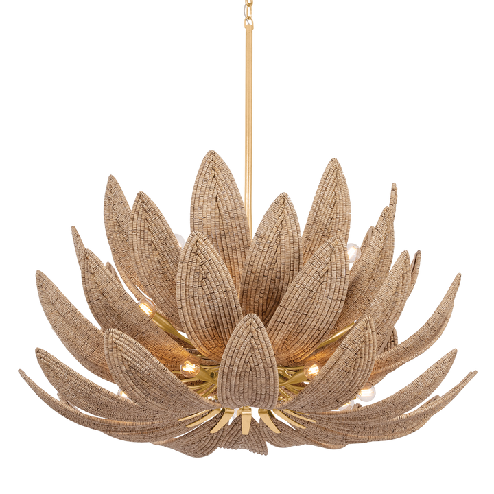 Varanasi 42" Natural Chandelier