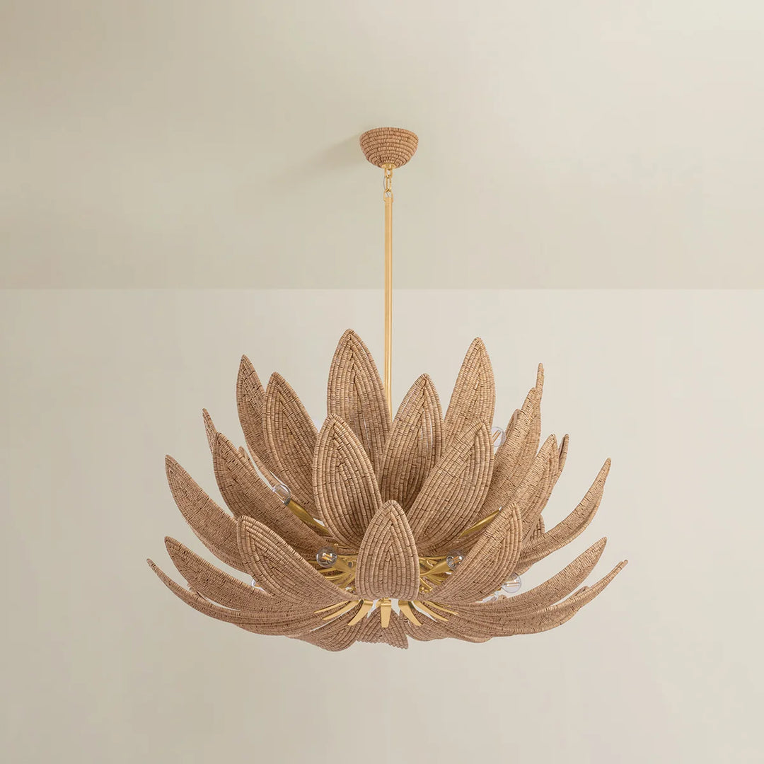 Varanasi 42" Natural Chandelier