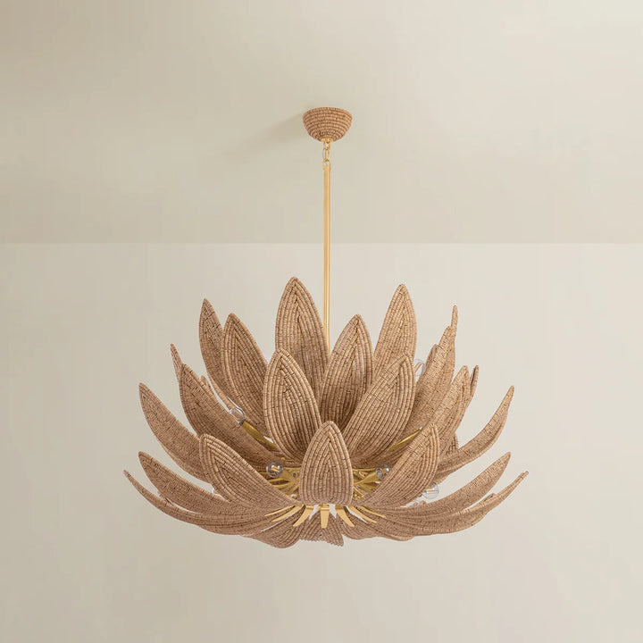 Varanasi 42" Natural Chandelier