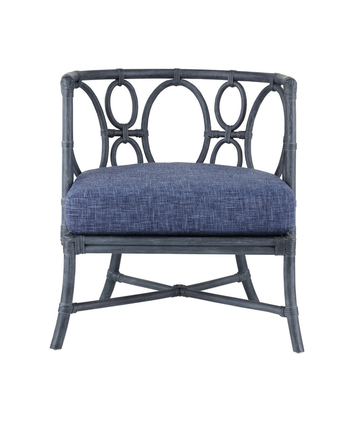 Tegal Natural Chair - Finn Indigo