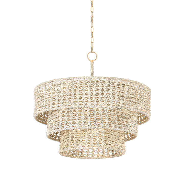 Yorkhill Abaca Rope Chandeier