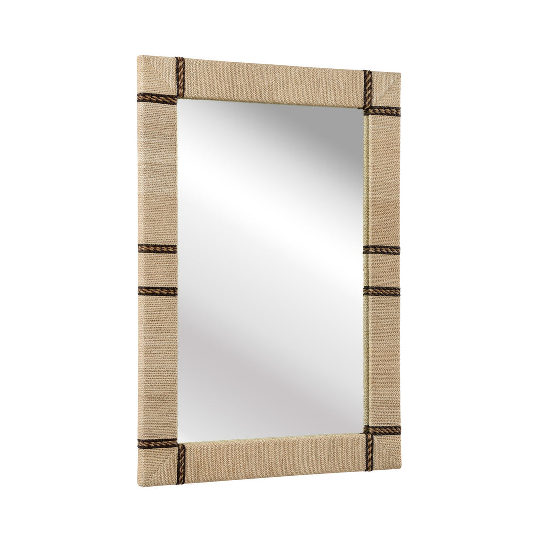 Newton Abaca Rope Mirror