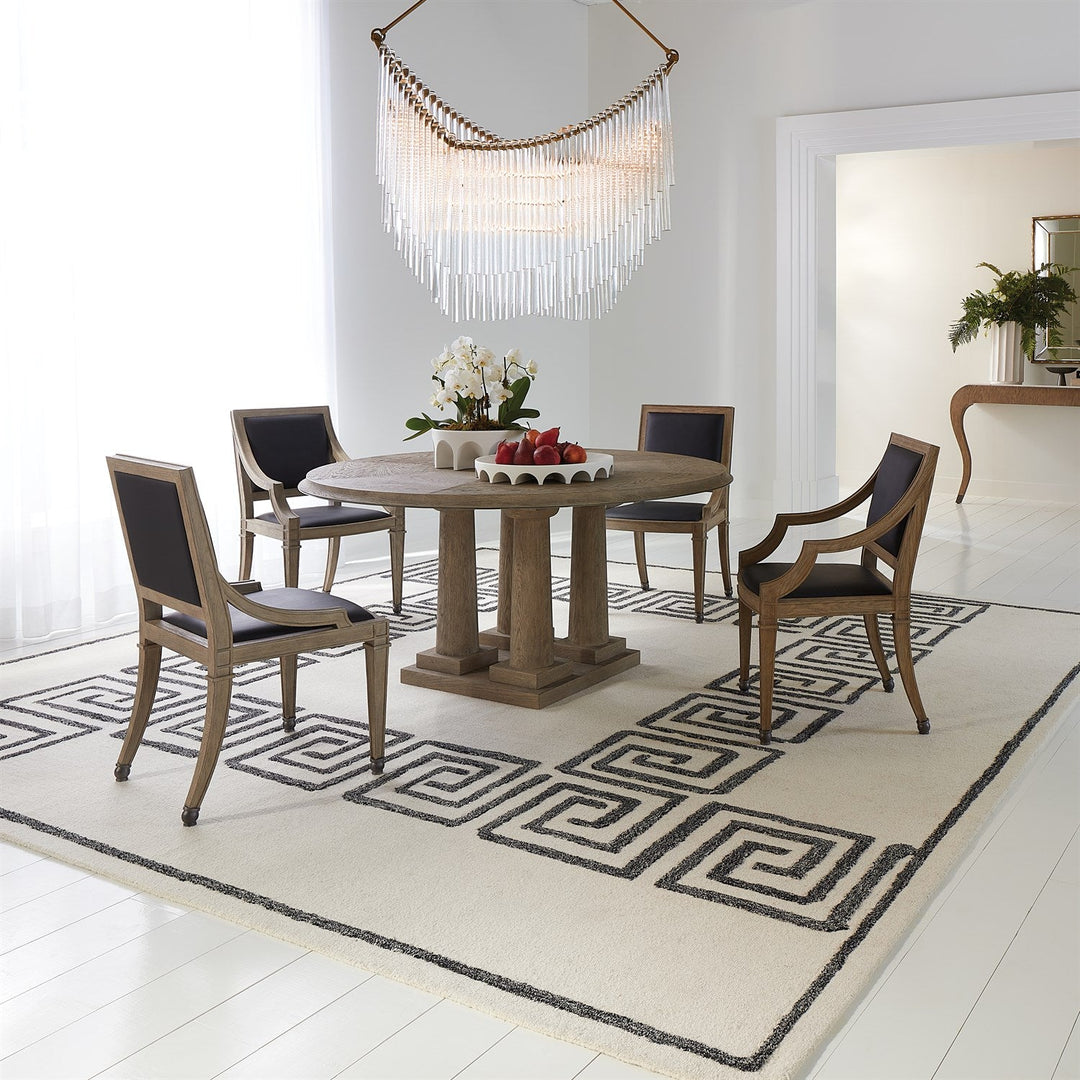 Draped Glass Chandelier Large