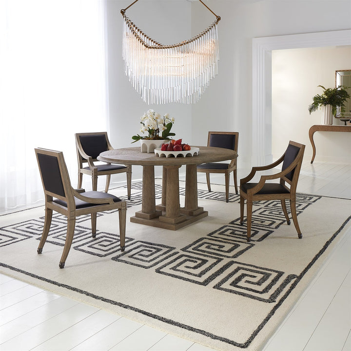 Draped Glass Chandelier Large