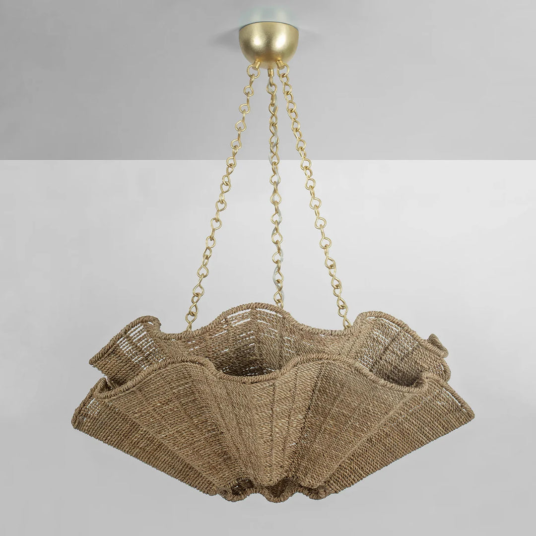 Hayworth Abaca Rope Chandelier