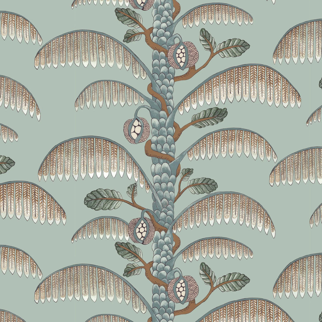 Palm Stripe Wallpaper - 01