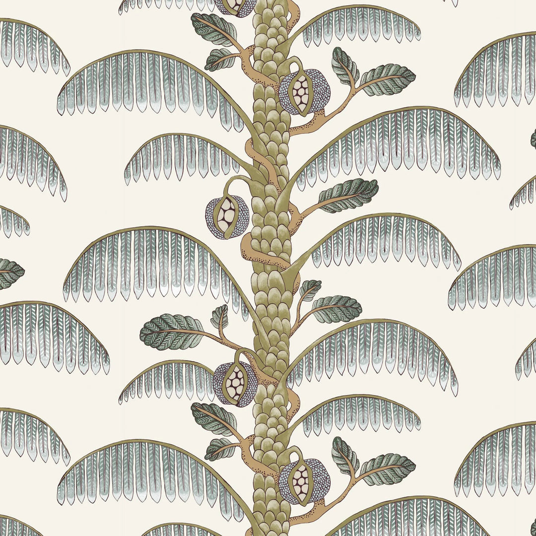 Palm Stripe Wallpaper - 11