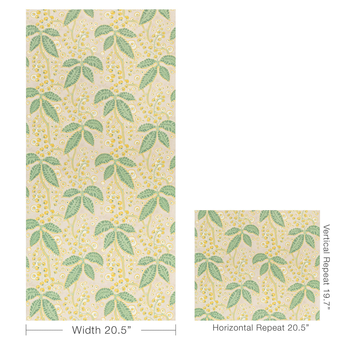 Putnam Wallpaper Celery/Yellow