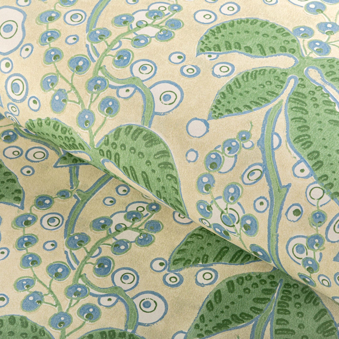 Putnam Wallpaper Leaf/Blue