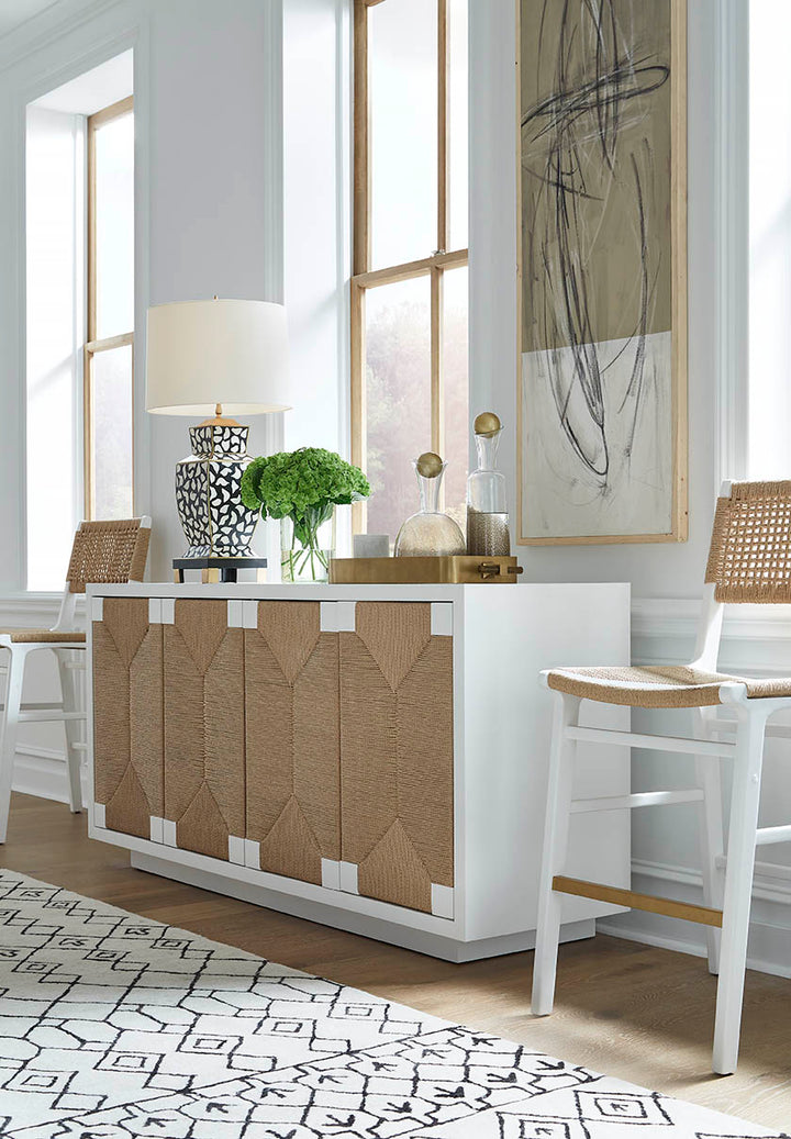 Carson Barstool - White Lacquer