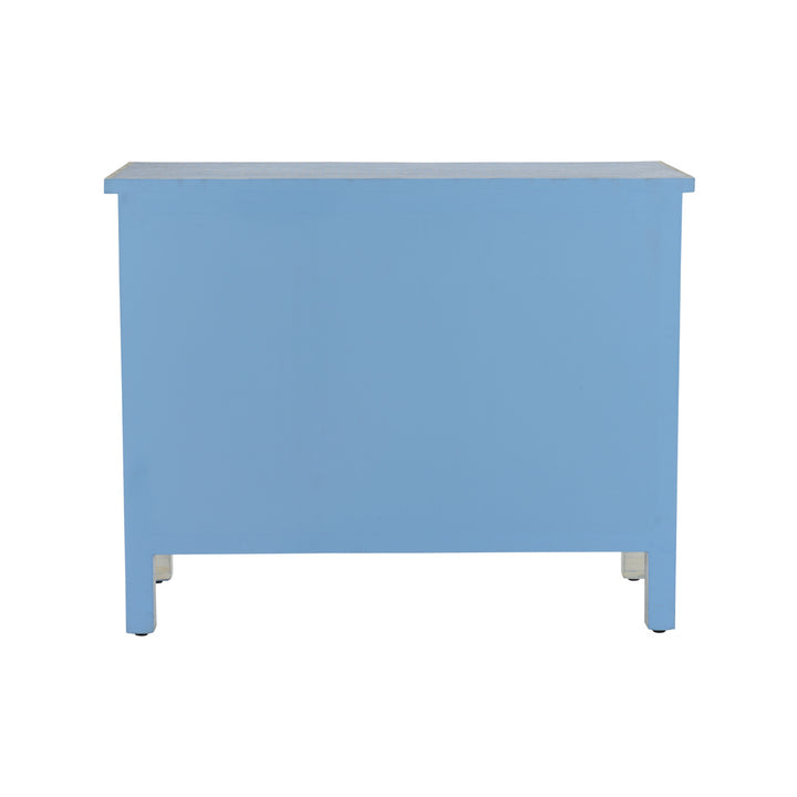 Milford Chest - White &amp; Blue