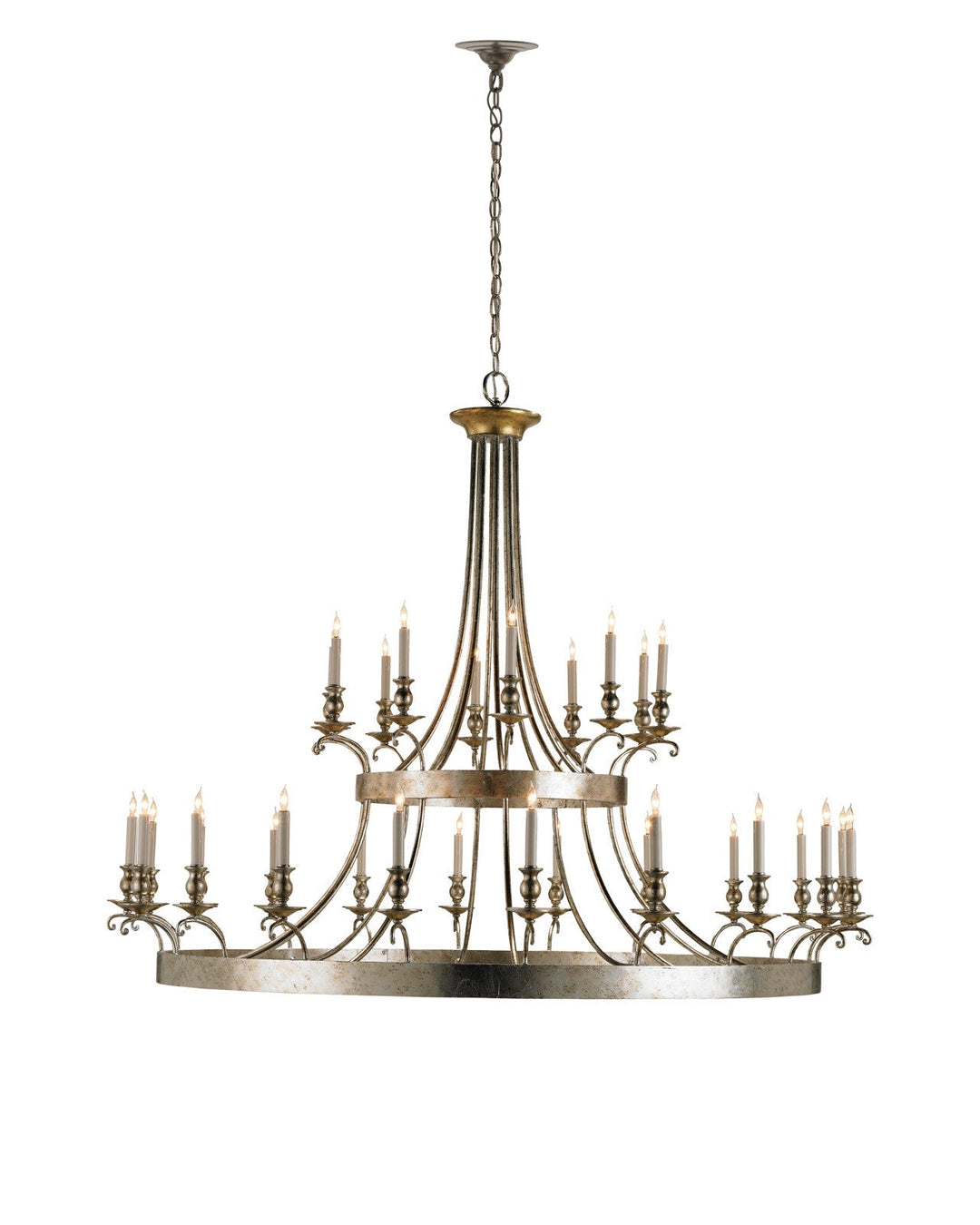 Lodestar Silver Chandelier