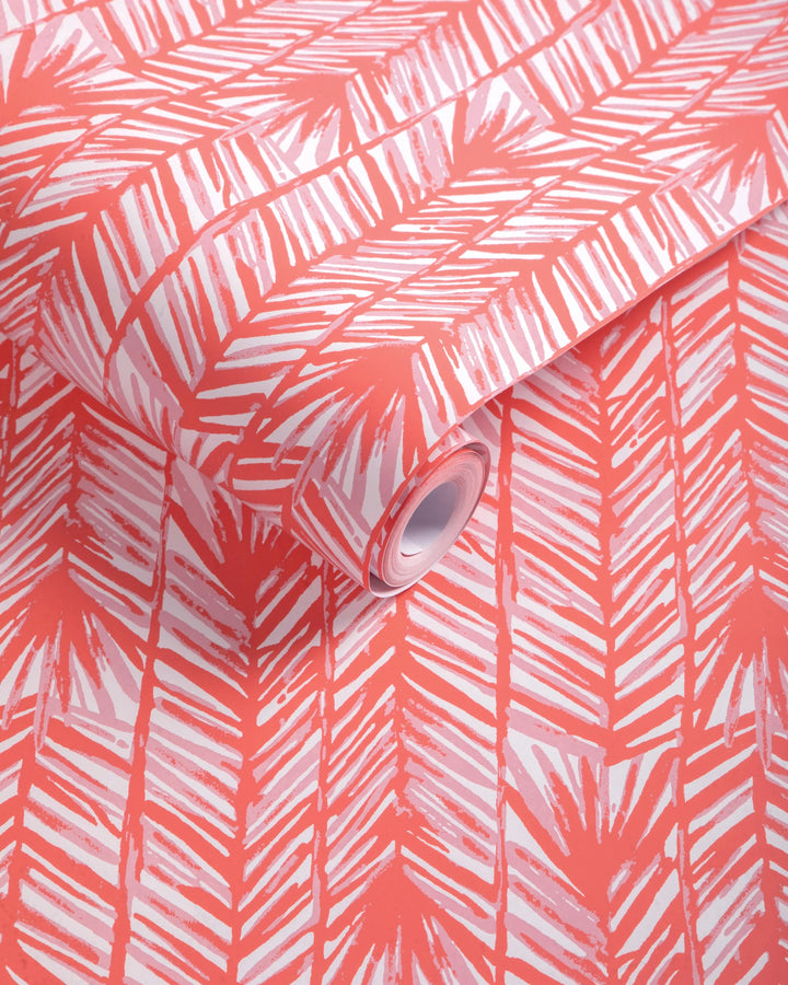 Costa Verde Wallpaper - Coral