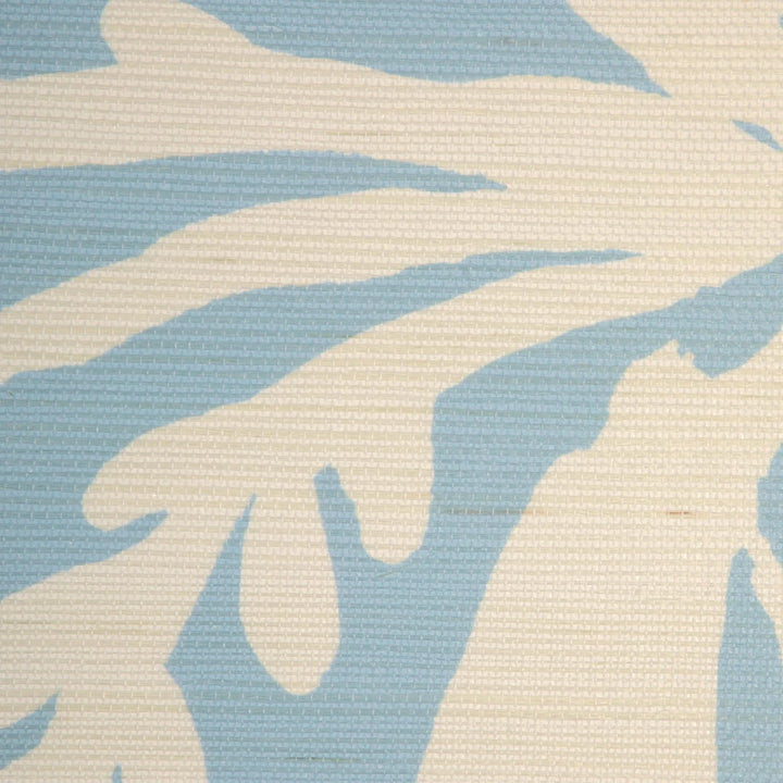 Lee Jofa Palms Way Mural GC Blue Wallpaper
