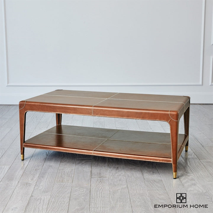 Tiburtina Cocktail Table - Saddle