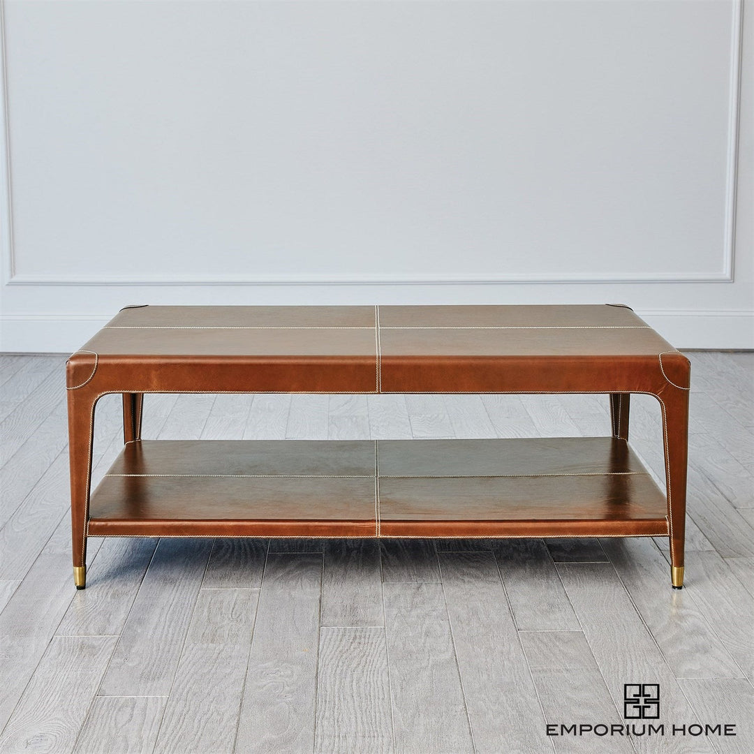 Tiburtina Cocktail Table - Saddle
