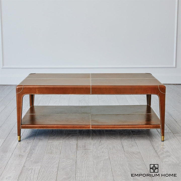 Tiburtina Cocktail Table - Saddle