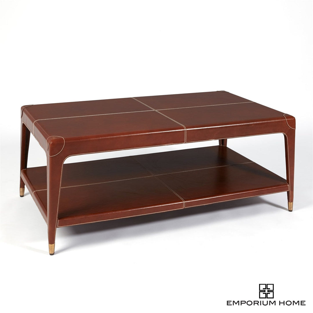 Tiburtina Cocktail Table - Saddle