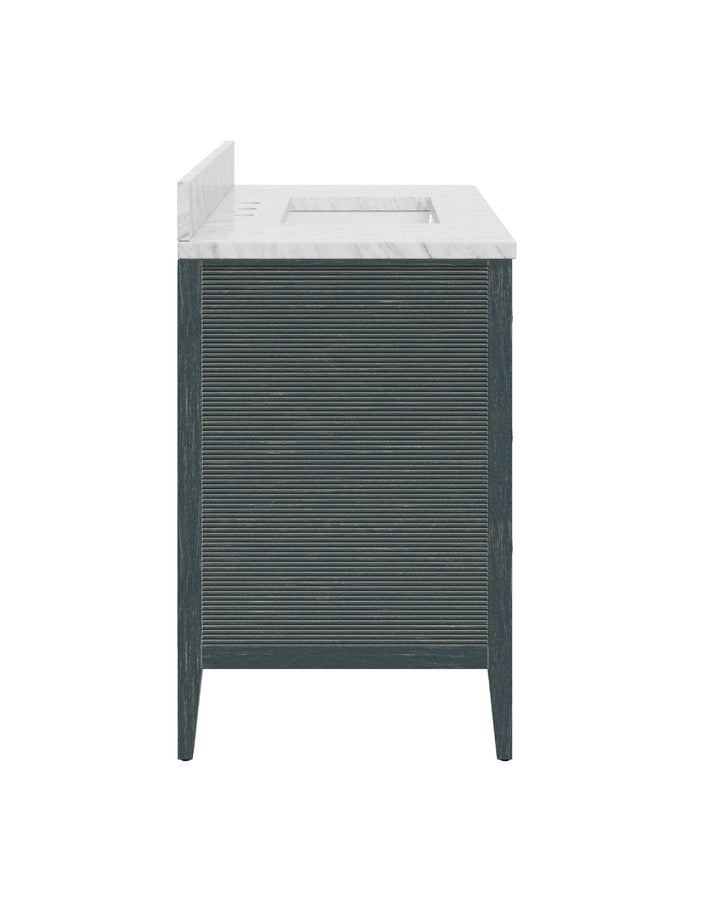 Santos 36" Vintage Navy Bath Vanity with Sink
