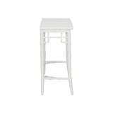 Bamboo Console - White