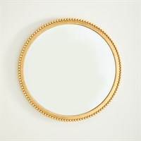 Ball Bearing Mirror -Gold Leaf - Large