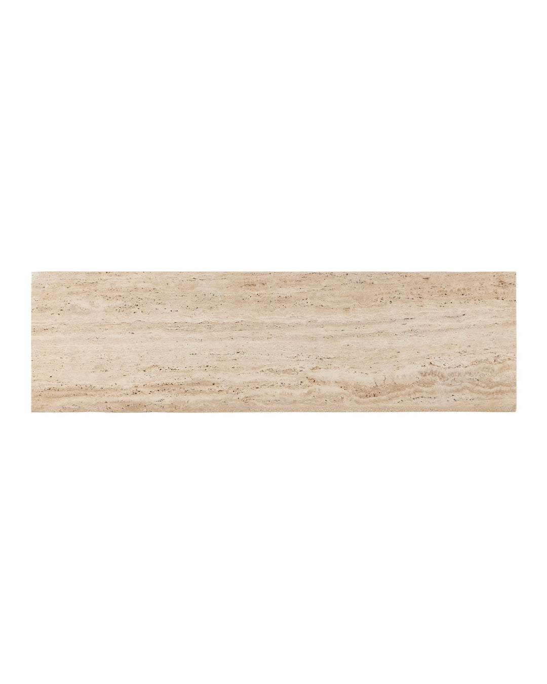 Demi Travertine Console Table Natural