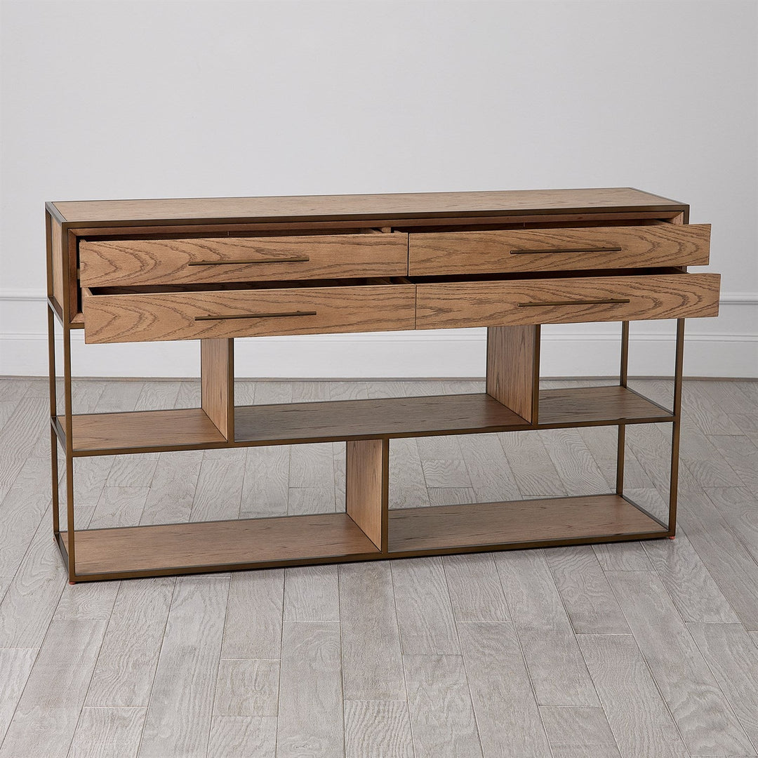 Mack Console - Oak