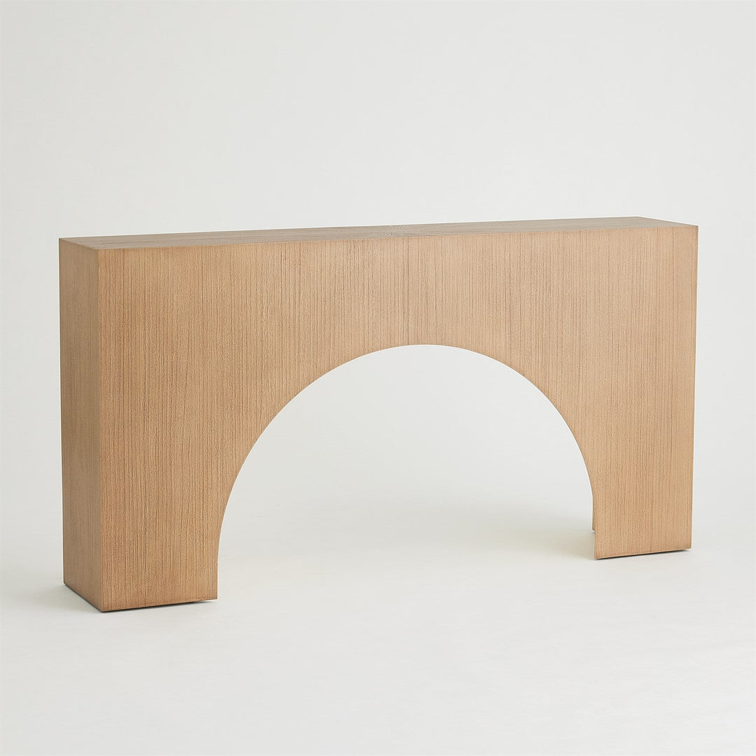 Arches Console - Nutmeg