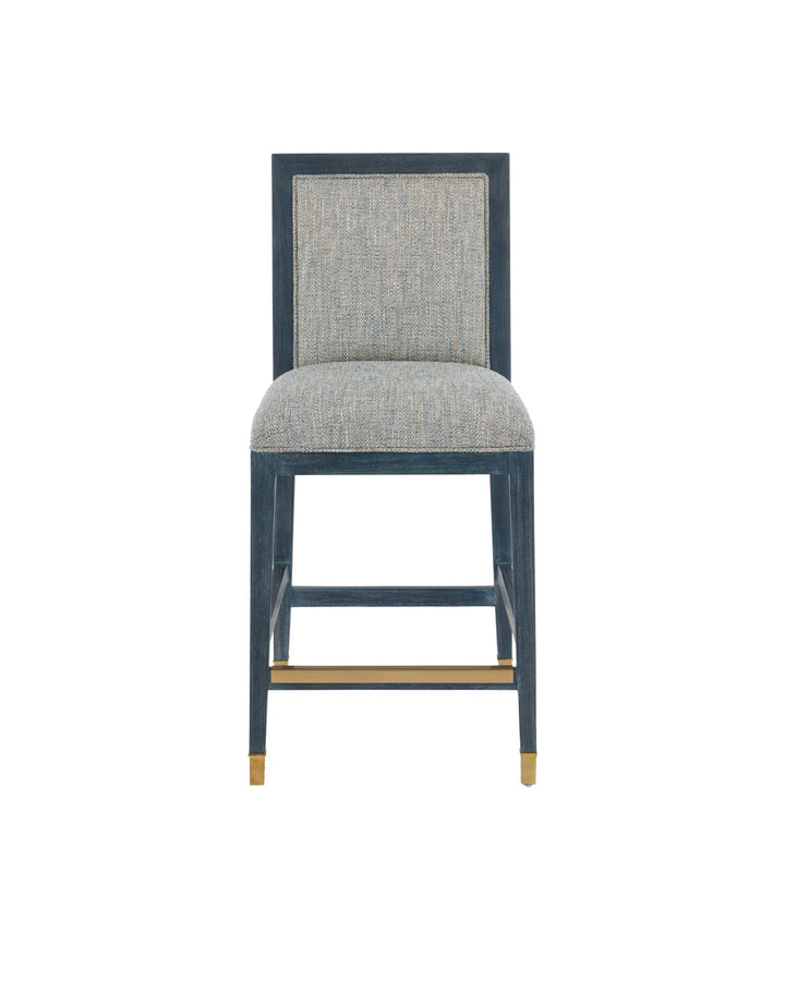 Santos Vintage Navy Counter Stool, Barrett Dusk