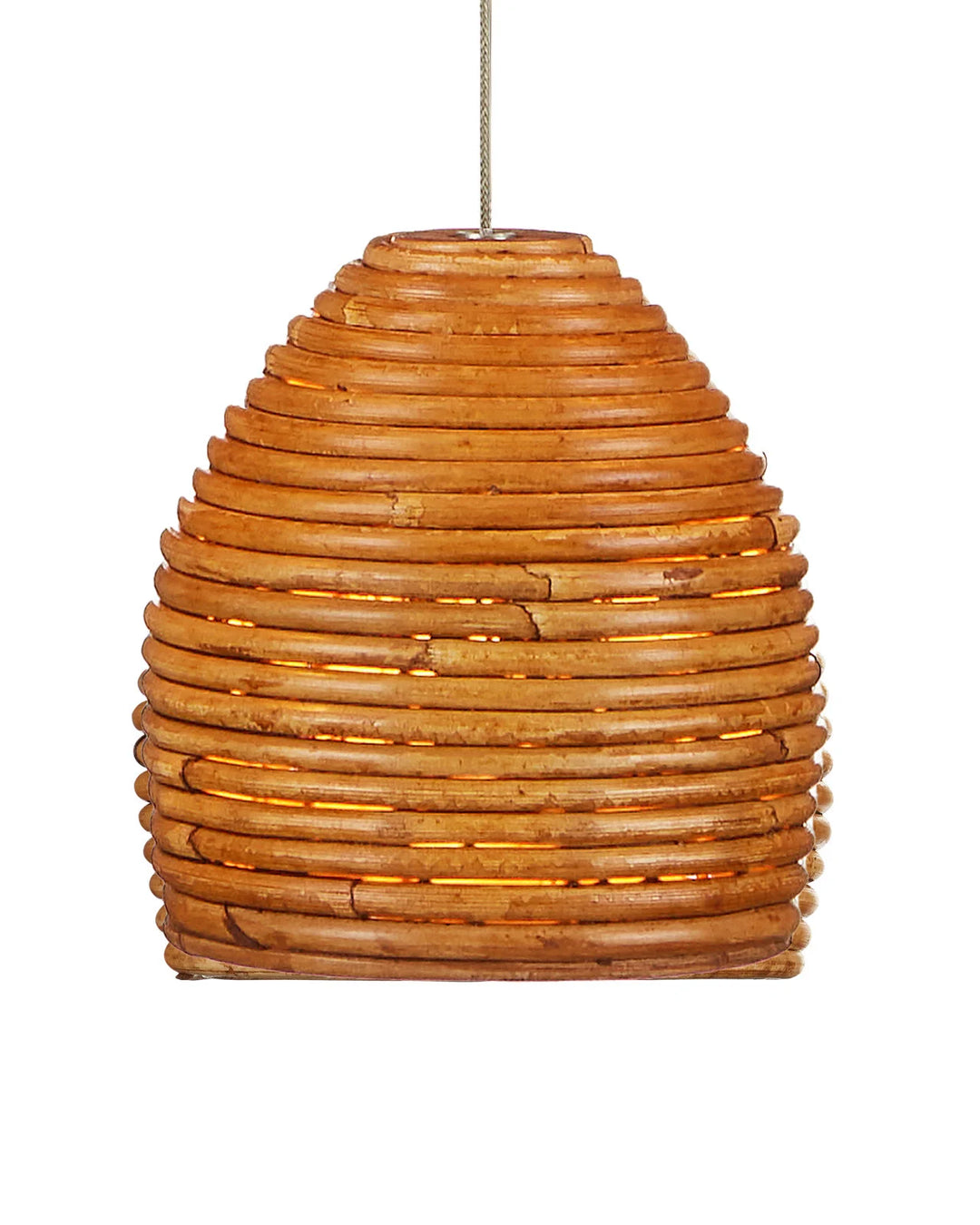 Beehive 30-Light Round Multi-Drop Pendant
