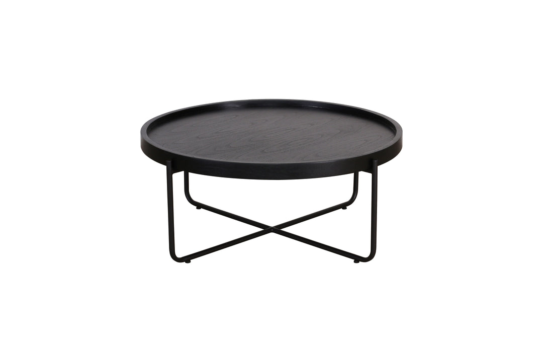 Oliver Round Coffee Table Black