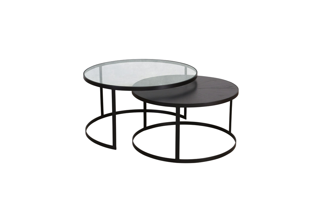 Pierre S/2 Coffee Table Black