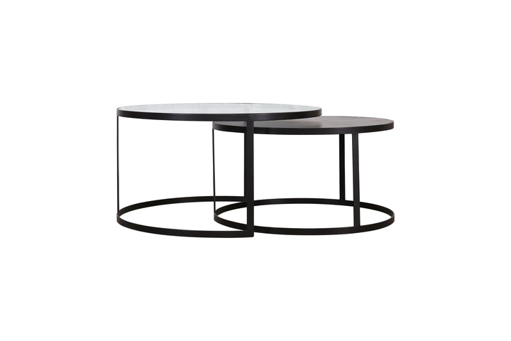 Pierre S/2 Coffee Table Black