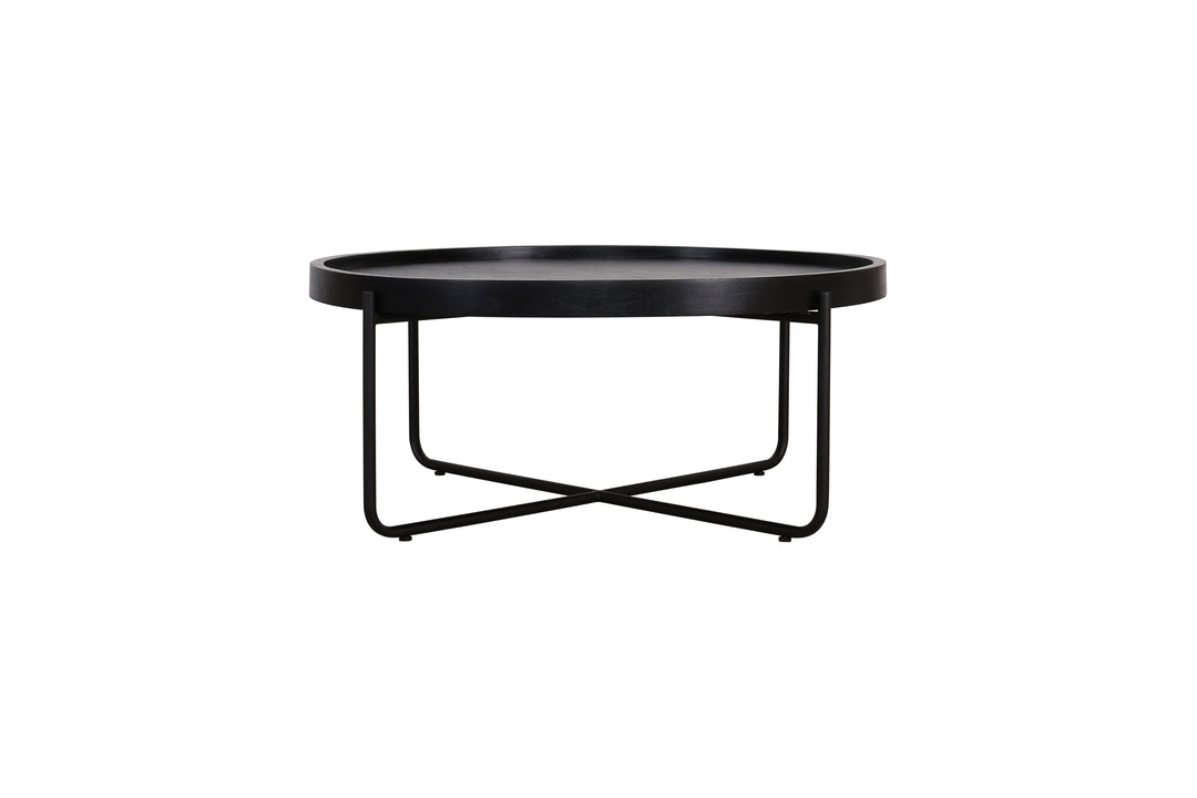 Oliver Round Coffee Table Black