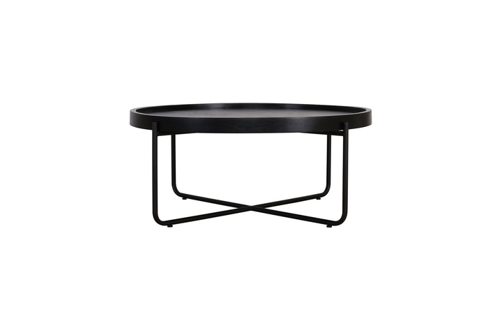 Oliver Round Coffee Table Black