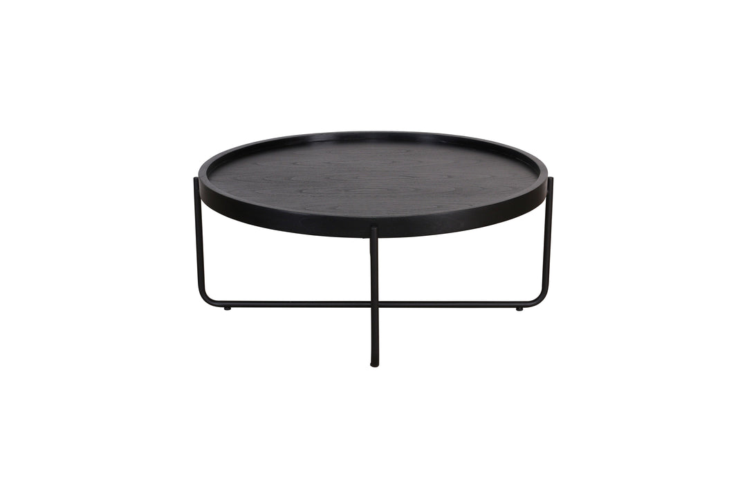 Oliver Round Coffee Table Black