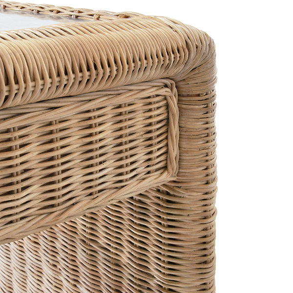 Adrien Desk - Woven Rattan