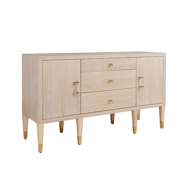 Amherst Cabinet - Light Cerused Oak