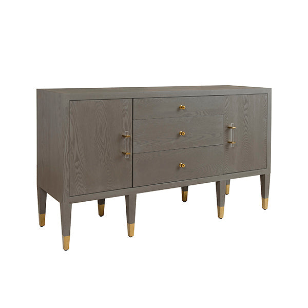 Amherst Cabinet - Smoke Grey Oak
