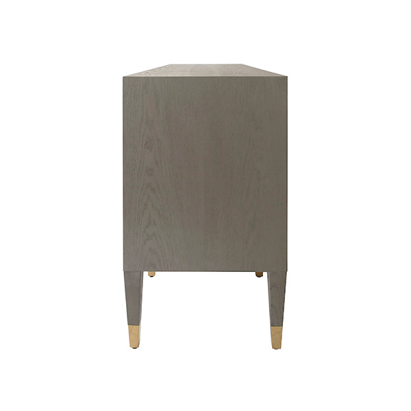 Amherst Cabinet - Smoke Grey Oak