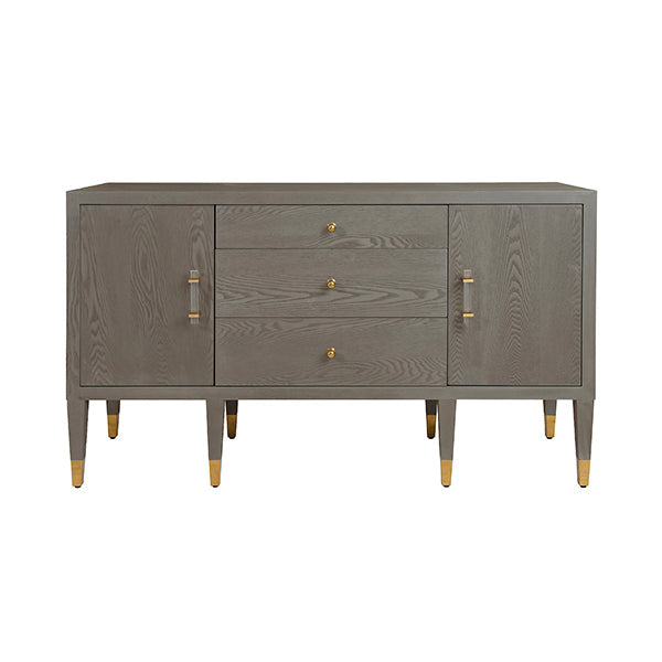 Amherst Cabinet - Smoke Grey Oak