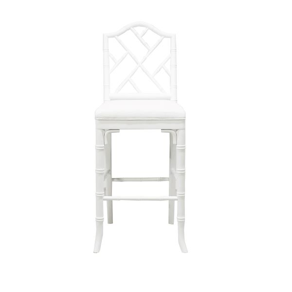 Annette Counter Stool - White Lacquer