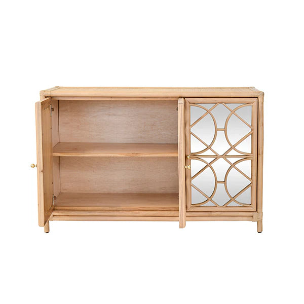 Aria Cabinet - Natural Rattan
