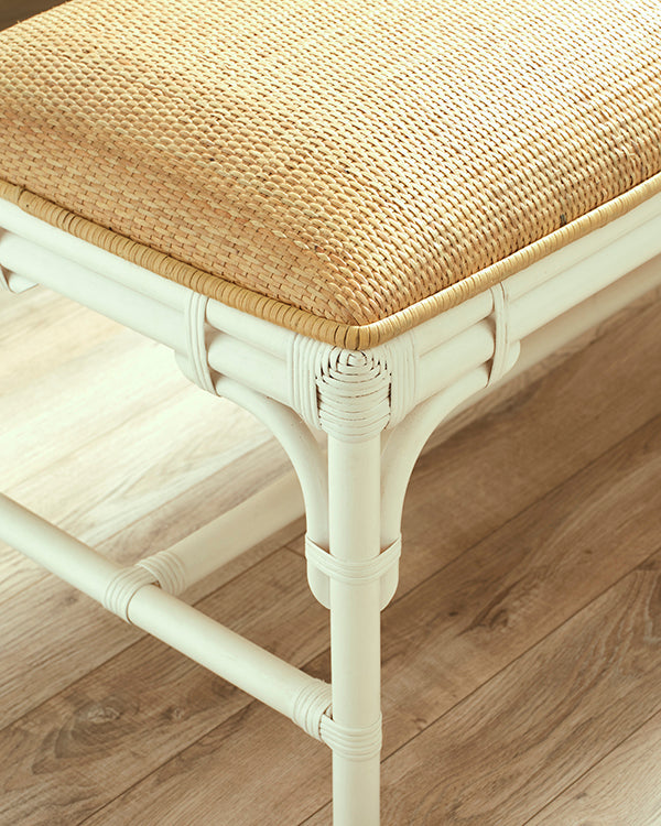 Asha Bench - White