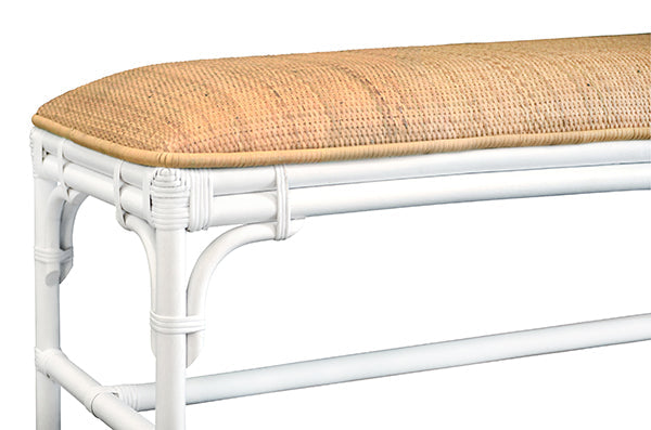 Asha Bench - White