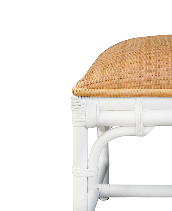 Asha Bench - White