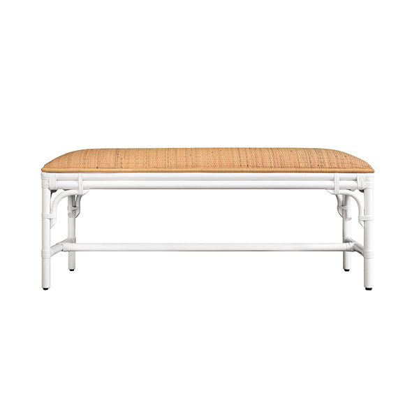 Asha Bench - White