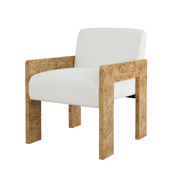 Astor Dining Chair- Burl Wood